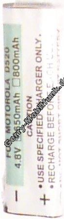 Akku Motorola CD520 AM3180 M3188 M3588 M3888 Ni-MH 750mAh 4,8V 11mm