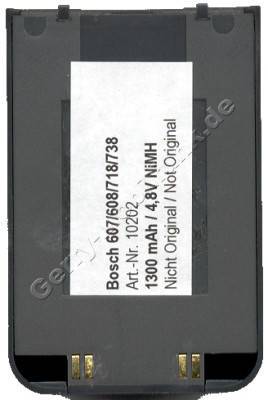 Akku Bosch 738dual, 607 608 718 NI-MH 1300mAh  4,8V 18mm