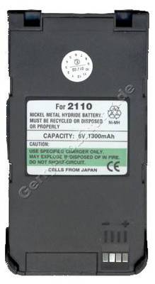 Akku Nokia 2110 (baugleich BBH-1S) Ni-MH 1300 mAh 6V 17,5mm Akku vom Markenhersteller mit 12 Monaten Garantie, nicht original Nokia ( kann nicht im Fahrzeugeinbausatz betrieben werden )