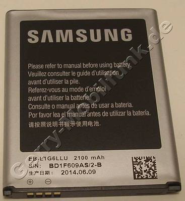 Akku Samsung Galaxy S3 Neo GT-i9301 Li-Ion 1750mAh 3,7Volt 6,5Wh