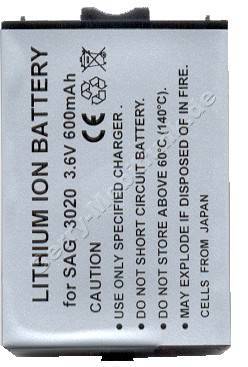 Akku f�r Sagem MW3020 Li-Ion 600mAh 3,6V 7,5mm