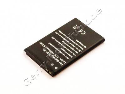 Akku Nokia XL, Li-ion 3,7V 1700mAh 6,3Wh