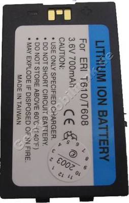 Akku SonyEricsson T610 T608 T630 (entspricht BST-25) LiIon 700mAh 5,5mm