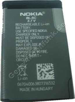 BL-5C original Akku Nokia 3109 Classic