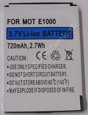 Akku Motorola C975 LI-Ion 720mAh 4,7mm (entspricht BT50, CFNN7011, 77751, 77863, BA250, BQ50, BT50, CFNN1037, CFNN1039, CFNN7011, SNN5659A, SNN5743A, SNN5766A, SNN5766B, SNN5771, SNN5771A, SNN5804A)