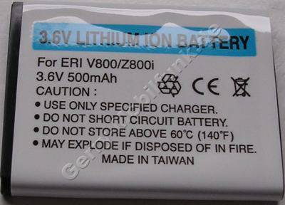Akku SonyEricsson W960i (entspricht BST-33) LiIon 500mAh 4,7mm 