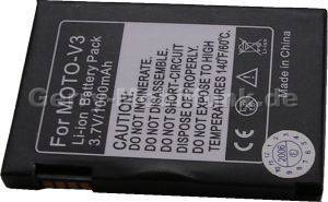 Akku Motorola V3i RAZR LiIon 3,7 Volt 2,8Wh 750mAh 5mm (entspricht 77732, BA700, BR50, SNN5696A, SNN5696B)