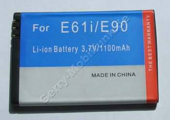 Akku Nokia E90 LiIon 1500mAh 3,7Volt 4,8mm ca. 27g 5,6Wh (entspricht BP-4L) Akku vom Markenhersteller