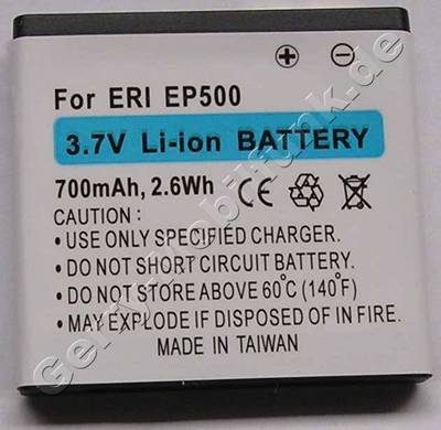 Akku SonyEricsson Xperia mini Pro (entspricht EP500) LiIon 700mAh 2,6Wh 6mm 