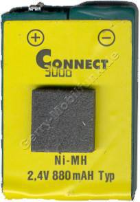 Akku fr Siemens Gigaset 2010 pocket NiMh 880mAh 2,4V