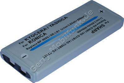 Akku Toshiba PDR-3310 Daten: LiIon 3,6V 1000mAh 6mm (Zubehrakku vom Markenhersteller)