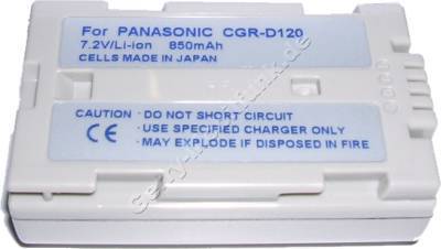 Akku PANASONIC NV-DS55 Daten: LiIon 7,2V 1100mAh 19,5mm silber-champagner (Zubehörakku vom Markenhersteller)
