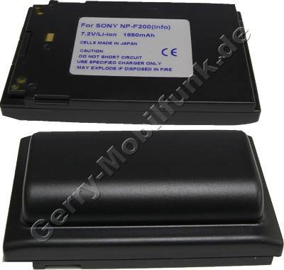 Akku SONY DSR-PD1 Daten: LiIon 7,2V 2200mAh dunkelgrau 21,5mm (Zubeh�rakku vom Markenhersteller)