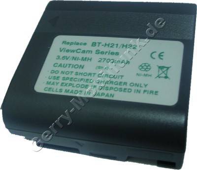 Akku SHARP BT-H22 dunkelgrau Daten: LiIon 3,7V 2700mAh 19mm  (Zubehrakku vom Markenhersteller)