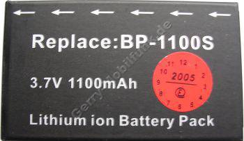 Akku CONTAX Contax U4R Daten: 1100mAh 3,7V LiIon 8,3mm (Zubeh�rakku vom Markenhersteller)