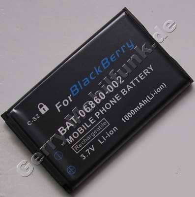 Akku fr RIM Blackberry 8707 (baugleich mit BAT-06860-001, -003, ACC-07494-001, ACC-10477-001, C-S1, C-S2, 5061, 5068, 5086) LiIon 3,7V 900mAh 5,6mm dick ca.21g (Akku vom Markenhersteller, nicht original)