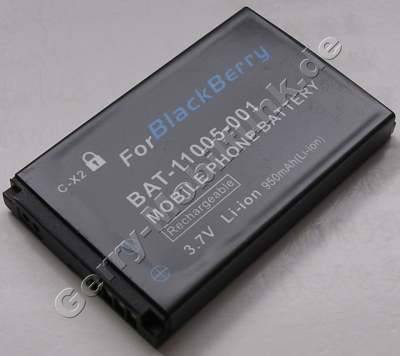 Akku für RIM Blackberry 8830 (baugleich mit C-X2) LiIon 3,7V 950mAh 6,5mm dick ca.23g (Akku vom Markenhersteller, nicht original)