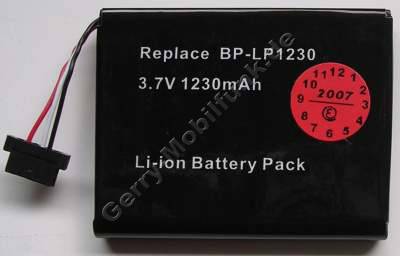 Akku Mitac Mio P350 (baugleich mit BP-LP1230, E3MT07135211, 441683800002) LiIon 3,7V 1230mAh 7,1mm ca 25g (Akku vom Markenhersteller, nicht original)