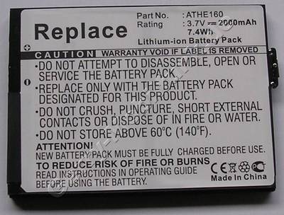 Akku fr HTC Avantage  X7510 (baugleich mit 35H00081-00M) Li-Polymer 3,7V 2200mAh 5,7mm ca 42g (Akku vom Markenhersteller, nicht original)