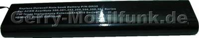 Notebook Akku f�r AcerNote 350 351 352 355 356 358 361, NiMH, 10,8 Volt, 4000mAh, schwarz (214,5 x 52,0 x 18,5mm ca. 514g) Akku vom Markenhersteller mit 12 Monaten Garantie